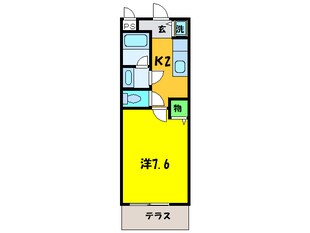 パレス花紋の物件間取画像